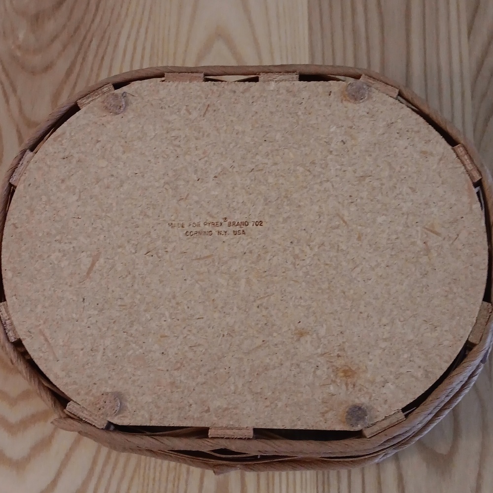 Pyrex Corningware 702 baking dish basket - Picture 7 of 8